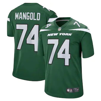 mens nike nick mangold gotham green new york jets retired p